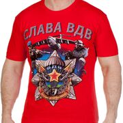 Футболка Звезда ВДВ (Красная)