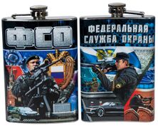 Карманная фляжка Федеральная Служба Охраны