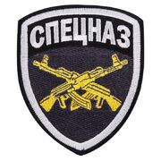 Термошеврон Спецназ (12,5x10,5 см)