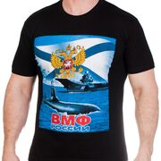 Футболка ВМФ (Черная)