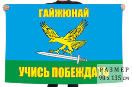 Флаг 242 Учебный центр ВДВ Гайжюнай 140х210 огромный