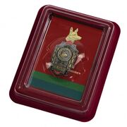 Знак Вожатый. Пограничный кинолог в наградной коробке с удостоверением в комплекте