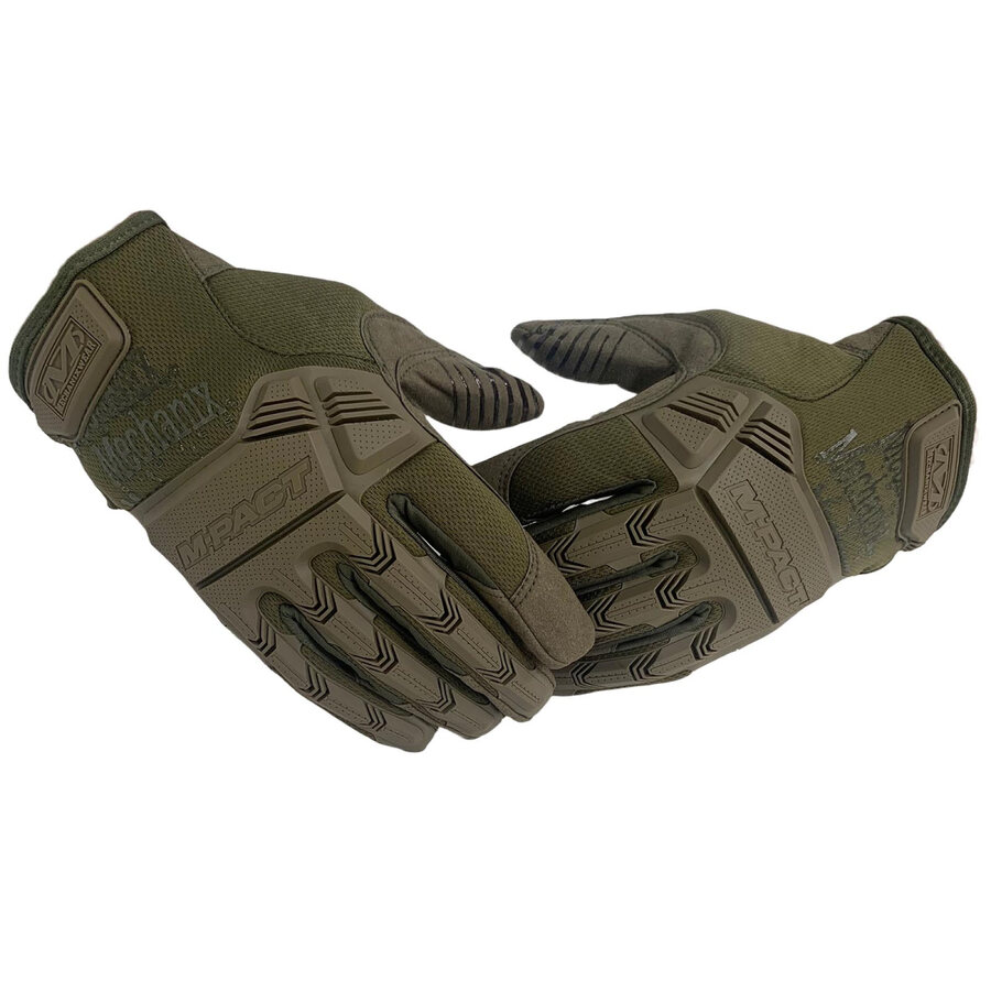 Тактические перчатки Mechanix M-Pact (Хаки-олива)