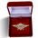 Знак в бархатистом футляре Росгвардии Классная квалификация Мастер (специалист 2-го класса) 1