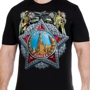 Футболка Победа одна на всех (Черная)