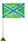 Настольный флажок отдельной бригады ПСКР Корсаков 1