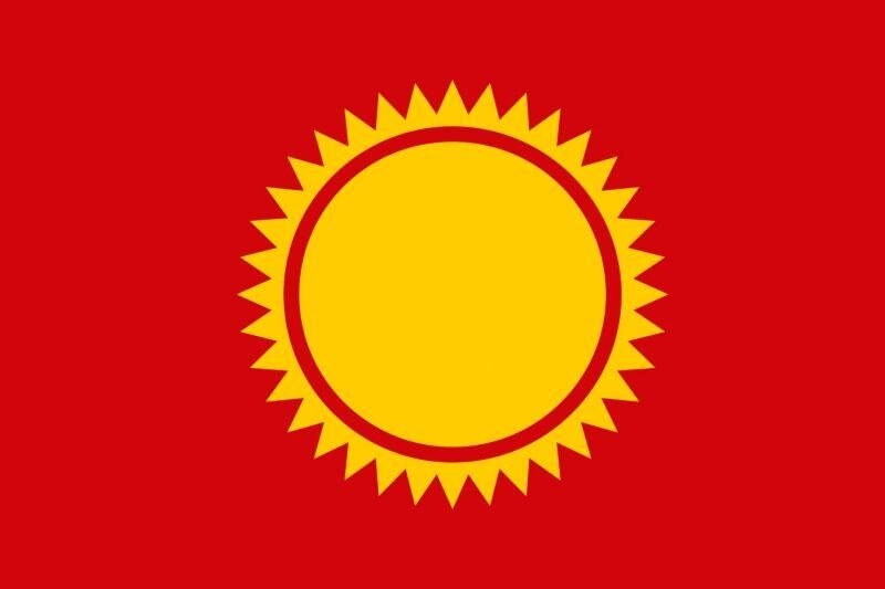 Флаг Солнечного района Хабаровского края