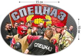 Автомобильная Наклейка Спецназ ВВ