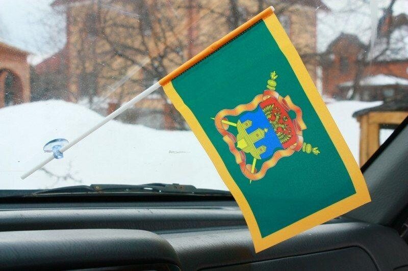 Флажок в машину с присоской Иркутское казачье войско