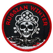 Нашивка Russian winter (8х8см)
