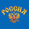 Футболка с термотрансфером Россия (Синий) 4