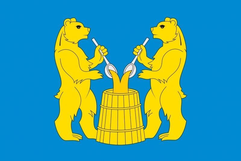 Флаг Устьянского района Архангельской области