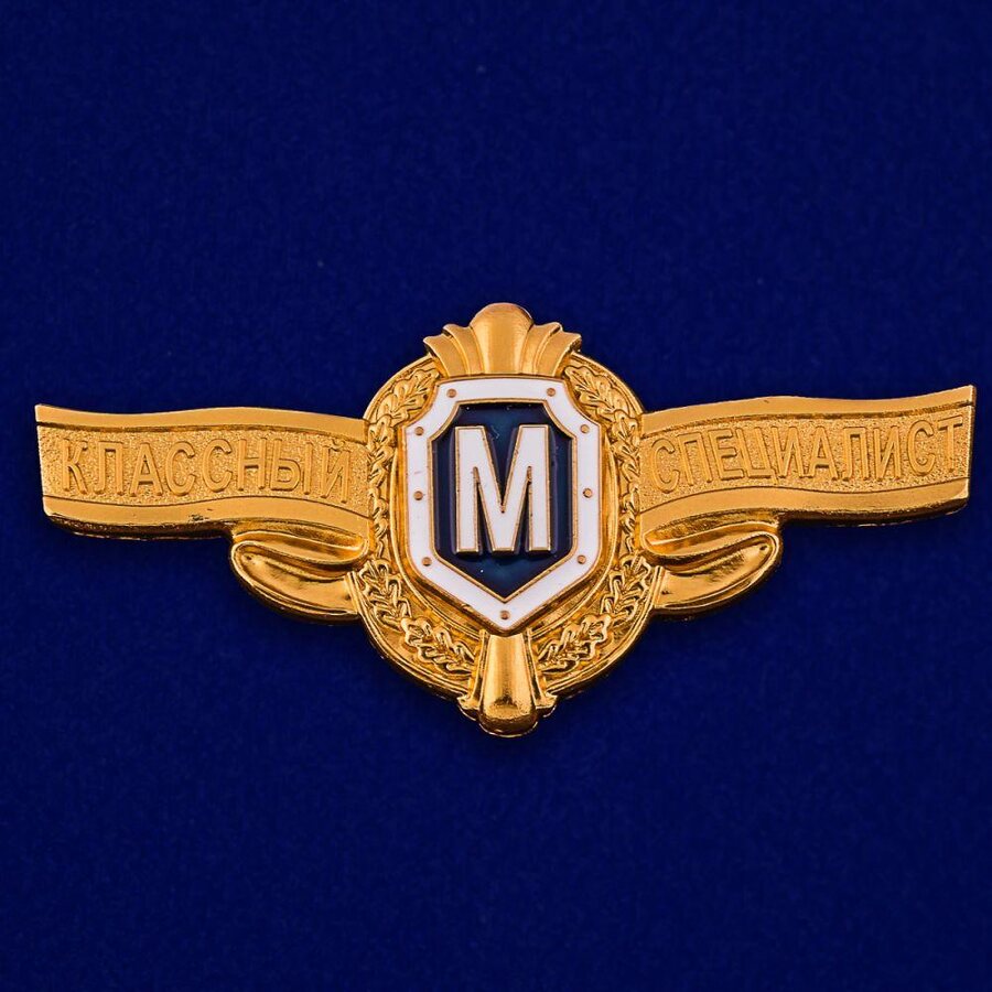 Знак классности рядового состава ВС России Мастер