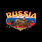Футболка с вышивкой Russia (Черная) 3