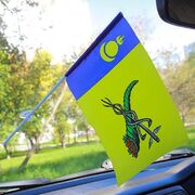 Флажок в машину с присоской Улан-Удэ