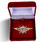Знак в бархатистом футляре Росгвардии Классная квалификация Мастер (специалист 3-го класса)