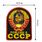 Термонашивка Рожден в СССР (12,5x10,5 см) 2