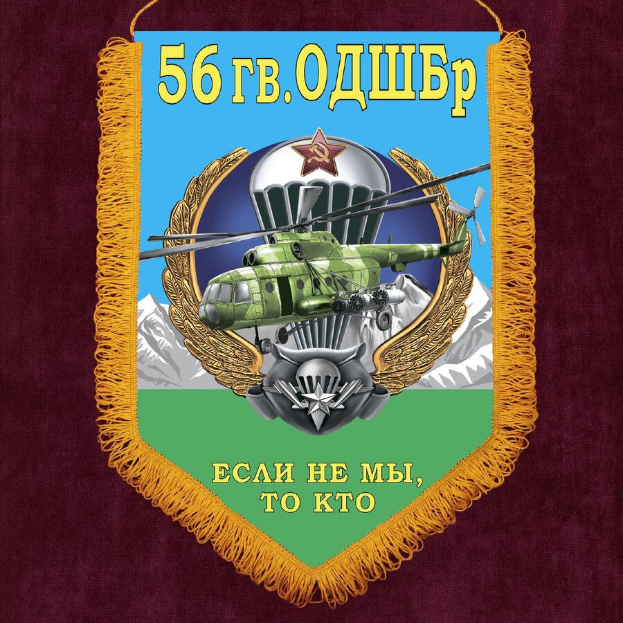 Вымпел 56 гвардейская ОДШБр