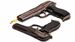 Пистолет зажигалка Beretta M9 на подставке 5