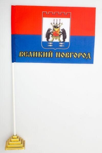 Флажок настольный Великий Новгород