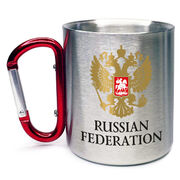 Кружка с карабином RUSSIAN FEDERATION