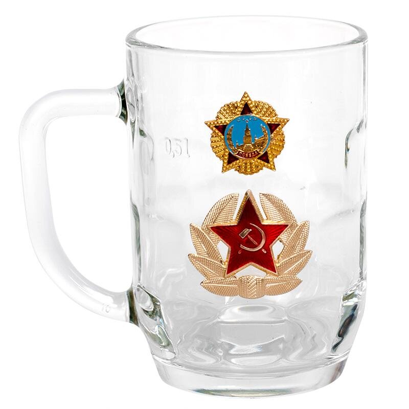 Пивной бокал ко Дню Победы