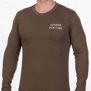 Лонгслив Армия России (Хаки)