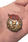 Знак Лучшему ударнику муляж в бархатистом футляре 10