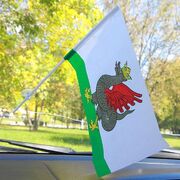 Флажок в машину с присоской Казани
