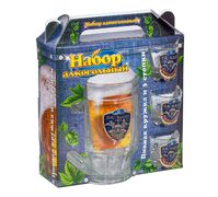 Набор подарочный За ВДВ! (пивная кружка, 3 стопки)