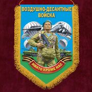 Вымпел с девизом ВДВ РФ
