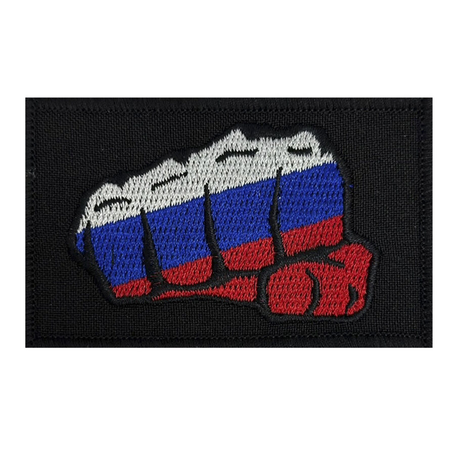 Нашивка Кулак флаг России