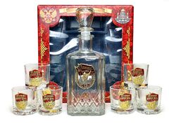 Подарочный набор для алкоголя Победа