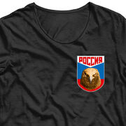 Термонаклейка Россия с орлом