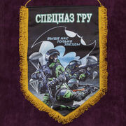 Военный вымпел Спецназа ГРУ