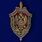 Знак Ветеран службы КГБ-ФСБ в наградной коробке с удостоверением в комплекте 3