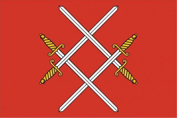 Флаг Рузы Московской области 90x135 большой