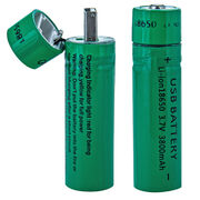 Перезаряжаемый аккумулятор с USB-разъемом 18650 Li-ion 3800 mAh (2 шт.) 
