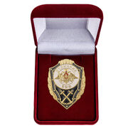 Знак в бархатистом футляре Отличник ВМФ
