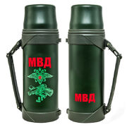 Термос МВД (Зеленый)