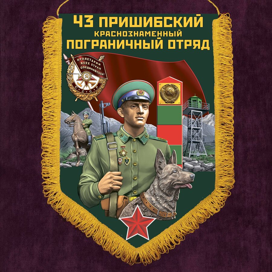 Военный вымпел Пришибский пограничный отряд