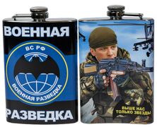Карманная фляжка Разведчик