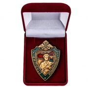 Знак в бархатистом футляре Старший пограннаряда в наградной коробке с удостоверением в комплекте
