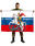 Флаг России с Георгием Победоносцем 2