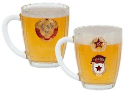 Набор кружек для пива Советский (2 шт)