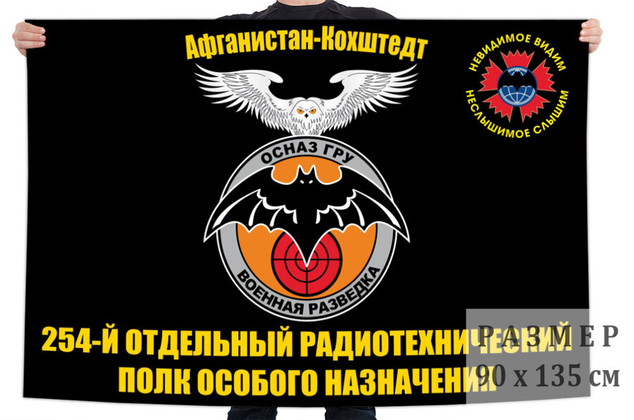 Флаг 254 отдельного радиотехнического полка особого назначения ГРУ – ДРА-Кохштедт
