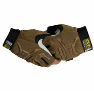 Беспалые тактические перчатки Mechanix Wear (Хаки-песок)