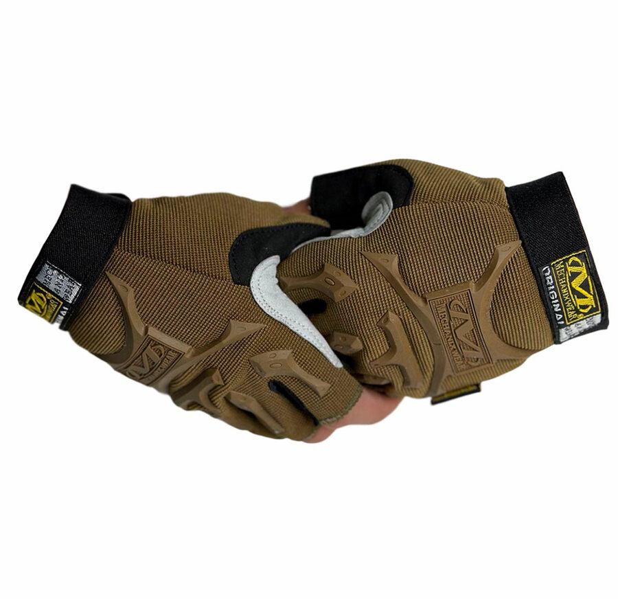 Беспалые тактические перчатки Mechanix Wear (Хаки-песок)