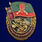 Знак в бархатистом футляре За службу в Мотострелковых войсках 7
