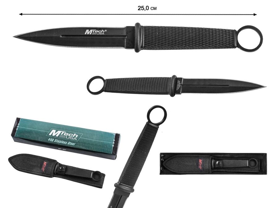 Нож с фиксированным клинком Mtech MT-20-02